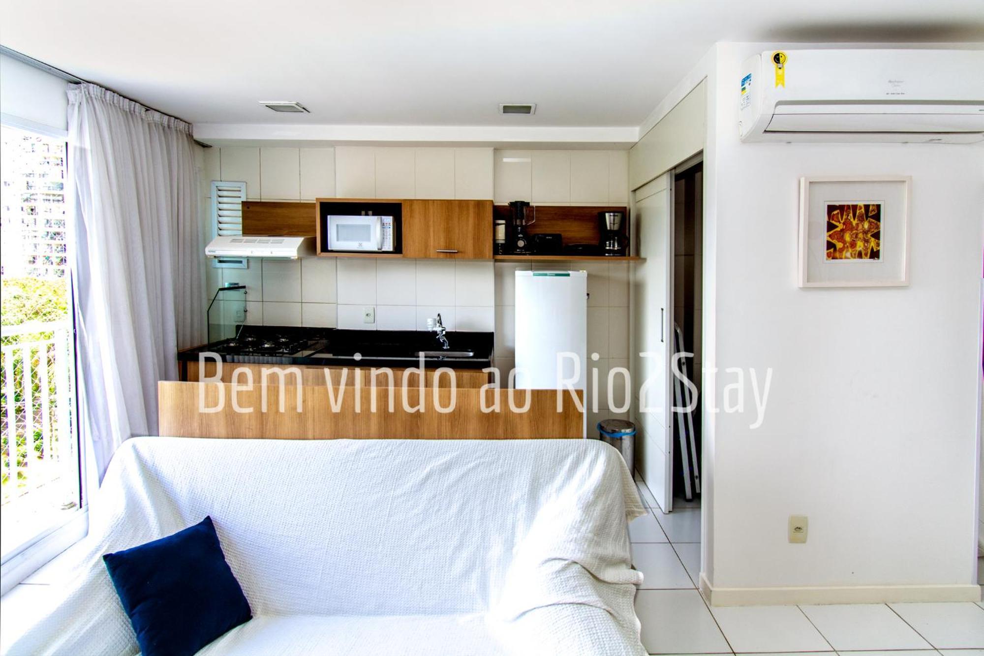 Verano Stay Flat Com Garagem E Wi-Fi - Parque Olimpico Рио де Жанейро Екстериор снимка